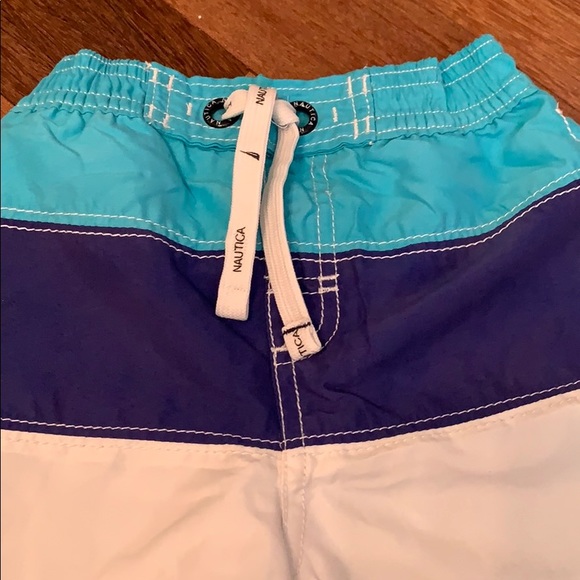 Nautical Swim Trunks - Picture 2 of 6